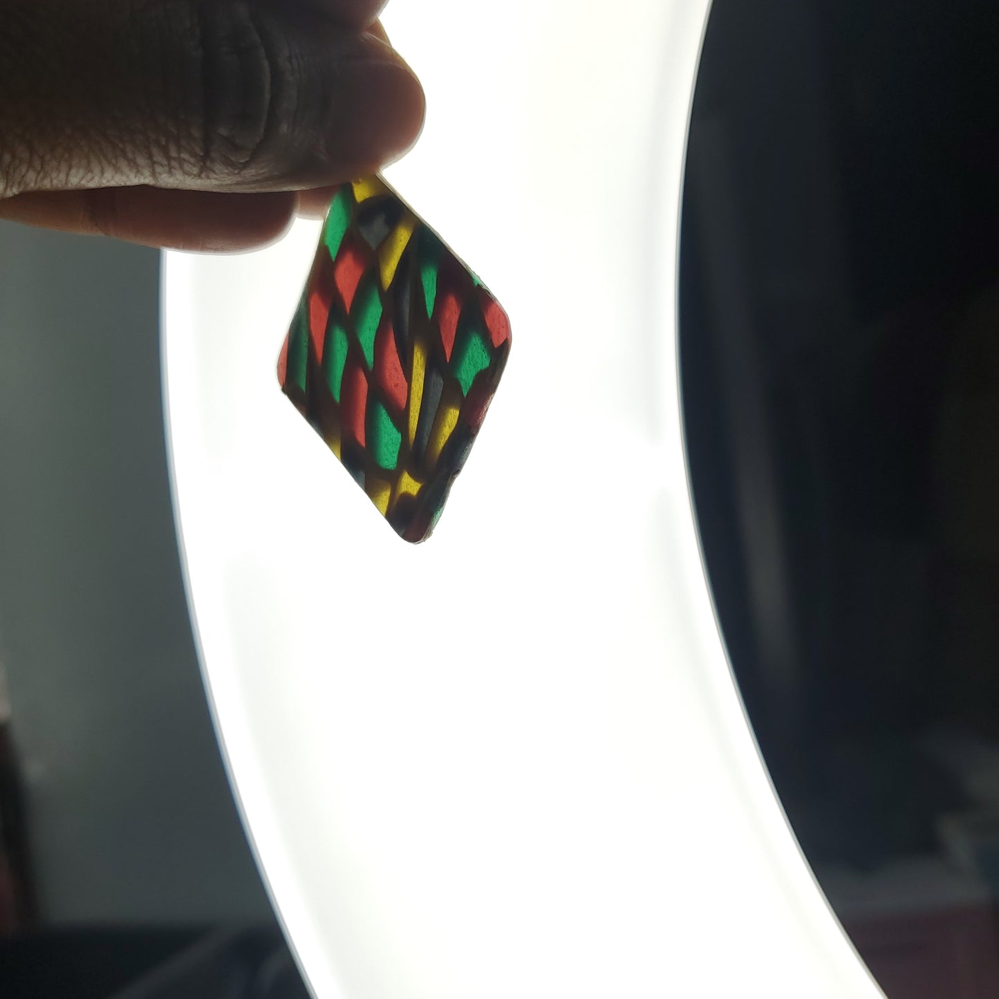 Stained Glass Diamond